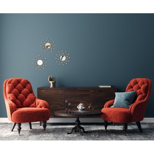 4251820309118 - Dekospiegel MIRRORS AND MORE Melanie gold (goldfarbig) B255cm H255cm Ø255cm Metall Spiegel mit Glitzersteinen 4251820309118 - Dekospiegel MIRRORS AND MORE Melanie gold (goldfarbig) B255cm H255cm Ø255cm Metall Spiegel mit Glitzersteinen