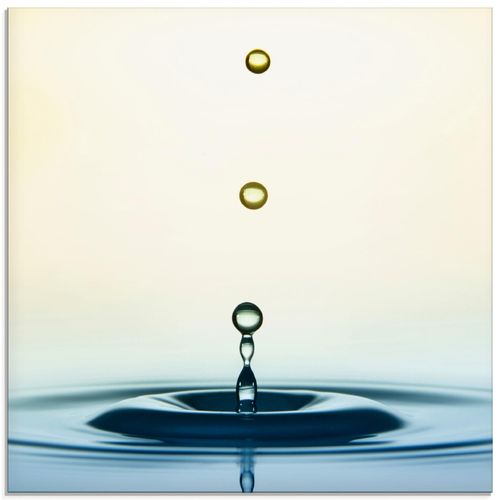 4055327438148 - Glasbild ARTLAND Tropfen Bilder Gr B H 50 cm x 50 cm Glasbild Zen quadratisch 1 St blau Bild Glasbild Glasbilder Bilder in verschiedenen Größen 4055327438148 - Glasbild ARTLAND Tropfen Bilder Gr B H 50 cm x 50 cm Glasbild Zen quadratisch 1 St blau Bild Glasbild Glasbilder Bilder in verschiedenen Größen