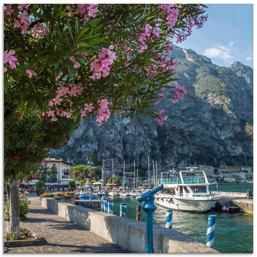 4057738113614 - Glasbild ARTLAND Gardasee Hafen Limone sul Garda Bilder Gr B H 50 cm x 50 cm Glasbild Europa quadratisch 1 St bunt Bild Glasbild Glasbilder Bilder in verschiedenen Größen 4057738113614 - Glasbild ARTLAND Gardasee Hafen Limone sul Garda Bilder Gr B H 50 cm x 50 cm Glasbild Europa quadratisch 1 St bunt Bild Glasbild Glasbilder Bilder in verschiedenen Größen