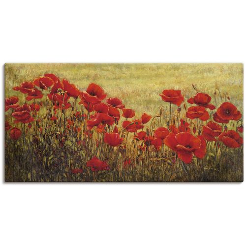 4055327157896 - Wandbild ARTLAND Mohnfeld Bilder Gr B H 60 cm x 30 cm Leinwandbild Blumenwiese 1 St rot Bild Metallbild Metallbilder Bilder als Alubild Leinwandbild Wandaufkleber oder Poster in versch Größen 4055327157896 - Wandbild ARTLAND Mohnfeld Bilder Gr B H 60 cm x 30 cm Leinwandbild Blumenwiese 1 St rot Bild Metallbild Metallbilder Bilder als Alubild Leinwandbild Wandaufkleber oder Poster in versch Größen