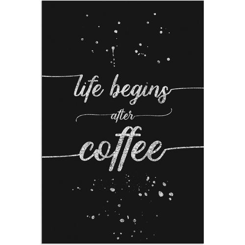 4059745813891 - Wandbild ARTLAND Leben beginnt nach dem Kaffee Bilder Gr B H 20 cm x 30 cm Alu-Dibond-Druck Sprüche & Texte 1 St schwarz Bild Kunstdruck Metallbild Metallbilder Bilder als Alubild Leinwandbild Wandaufkleber oder Poster in versch Größen 4059745813891 - Wandbild ARTLAND Leben beginnt nach dem Kaffee Bilder Gr B H 20 cm x 30 cm Alu-Dibond-Druck Sprüche & Texte 1 St schwarz Bild Kunstdruck Metallbild Metallbilder Bilder als Alubild Leinwandbild Wandaufkleber oder Poster in versch Größen