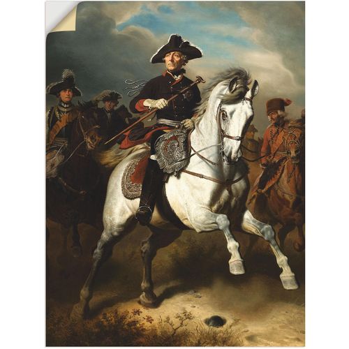 4062144515181 - Wandbild ARTLAND Friedrich der Große zu Pferde 1861 Bilder Gr B H 30 cm x 40 cm Wandaufkleber - Vinyl Menschen 1 St bunt Bild Poster Bilder als Leinwandbild Wandaufkleber oder in versch Größen 4062144515181 - Wandbild ARTLAND Friedrich der Große zu Pferde 1861 Bilder Gr B H 30 cm x 40 cm Wandaufkleber - Vinyl Menschen 1 St bunt Bild Poster Bilder als Leinwandbild Wandaufkleber oder in versch Größen
