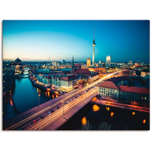4057738860938 - Wandbild ARTLAND Berlin Cityscape am Abend Bilder Gr B H 80 cm x 60 cm Leinwandbild Deutschland Querformat 1 St beige (naturfarben) Bild Metallbild Metallbilder Bilder als Alubild Leinwandbild Wandaufkleber oder Poster in versch Größen 4057738860938 - Wandbild ARTLAND Berlin Cityscape am Abend Bilder Gr B H 80 cm x 60 cm Leinwandbild Deutschland Querformat 1 St beige (naturfarben) Bild Metallbild Metallbilder Bilder als Alubild Leinwandbild Wandaufkleber oder Poster in versch Größen