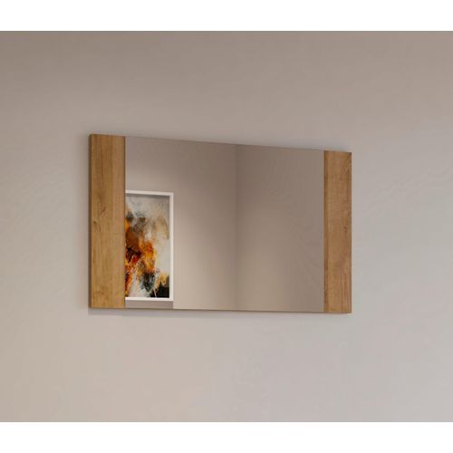 5900488584342 - Wandspiegel HOME AFFAIRE Larona braun (eichefarben) H50cm T18cm FSC-zertifizierter Holzwerkstoff Glas Spiegel Breite 845 cm Höhe 50 cm 5900488584342 - Wandspiegel HOME AFFAIRE Larona braun (eichefarben) H50cm T18cm FSC-zertifizierter Holzwerkstoff Glas Spiegel Breite 845 cm Höhe 50 cm
