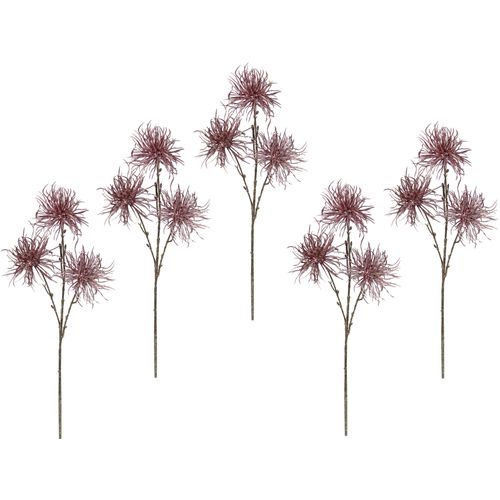 4019844791926 - Kunstblume IGEA Distel Kunstpflanzen Gr B H L 16 cm x 45 cm x 9 cm 5 St rot Weitere Weihnachtsdeko Metallic-Distelzweig Kunstzweige 5er Set 4019844791926 - Kunstblume IGEA Distel Kunstpflanzen Gr B H L 16 cm x 45 cm x 9 cm 5 St rot Weitere Weihnachtsdeko Metallic-Distelzweig Kunstzweige 5er Set