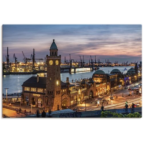 4062144645871 - Wandbild ARTLAND Landungsbrücken Hamburg Bilder Gr B H 30 cm x 20 cm Leinwandbild Hamburg Querformat 1 St orange Kunstdrucke als Alubild Leinwandbild Wandaufkleber oder Poster in versch Größen 4062144645871 - Wandbild ARTLAND Landungsbrücken Hamburg Bilder Gr B H 30 cm x 20 cm Leinwandbild Hamburg Querformat 1 St orange Kunstdrucke als Alubild Leinwandbild Wandaufkleber oder Poster in versch Größen