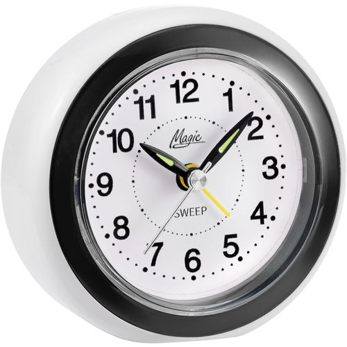 4026934219772 - Quarzwecker ATLANTA schwarz-weiß (schwarz weiß) Wecker ideal für Reisen Geschenkidee Leuchtzeiger Weckwiederholung analog 4026934219772 - Quarzwecker ATLANTA schwarz-weiß (schwarz weiß) Wecker ideal für Reisen Geschenkidee Leuchtzeiger Weckwiederholung analog