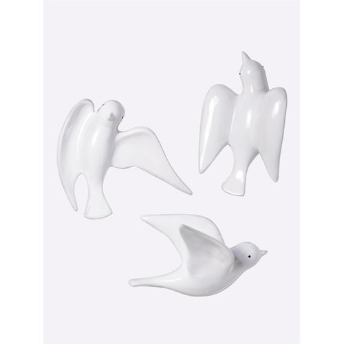 6930597951376 - Wanddekoobjekt HEINE HOME weiß B19cm H12+16+16cm T65+10+6cm Wanddekoobjekte 6930597951376 - Wanddekoobjekt HEINE HOME weiß B19cm H12+16+16cm T65+10+6cm Wanddekoobjekte