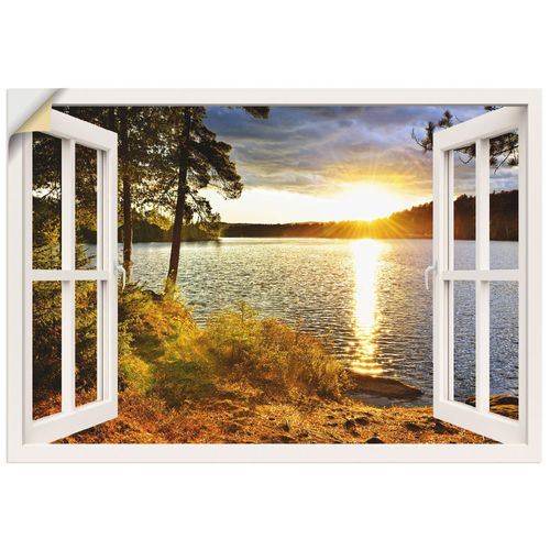4062144379745 - Wandbild ARTLAND Sonnenuntergang im Algonquin Park Bilder Gr B H 70 cm x 50 cm Wandaufkleber - Vinyl Fensterblick Querformat 1 St bunt Bild Leinwandbild Kunstdrucke Bilder als Leinwandbild Wandaufkleber oder Poster in versch Größen 4062144379745 - Wandbild ARTLAND Sonnenuntergang im Algonquin Park Bilder Gr B H 70 cm x 50 cm Wandaufkleber - Vinyl Fensterblick Querformat 1 St bunt Bild Leinwandbild Kunstdrucke Bilder als Leinwandbild Wandaufkleber oder Poster in versch Größen