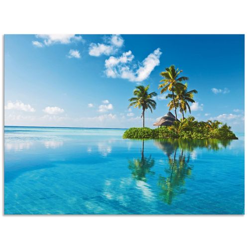 4062144536742 - Wandbild ARTLAND Tropisches Paradies - Insel Palmen Meer Bilder Gr B H 60 cm x 45 cm Alu-Dibond-Druck Amerika Querformat 1 St blau Bild Poster Bilder als Alubild Leinwandbild Wandaufkleber oder in versch Größen 4062144536742 - Wandbild ARTLAND Tropisches Paradies - Insel Palmen Meer Bilder Gr B H 60 cm x 45 cm Alu-Dibond-Druck Amerika Querformat 1 St blau Bild Poster Bilder als Alubild Leinwandbild Wandaufkleber oder in versch Größen