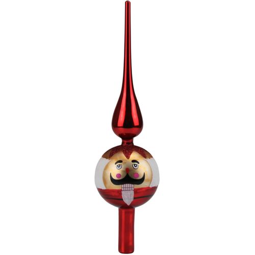 4056422187382 - Christbaumspitze AM DESIGN Weihnachtsdeko rot Christbaumschmuck rot (rot rot) B8cm H305cm T8cm Glas Weihnachtsbaumschmuck aus Glas Höhe ca 305 cm