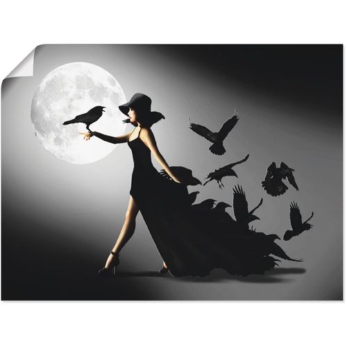 4059745851794 - Wandbild ARTLAND Die Frau mit den Raben Bilder Gr B H 60 cm x 45 cm Poster Animal Fantasy 1 St schwarz Bild Kunstdruck Leinwandbild Kunstdrucke Bilder als Alubild Leinwandbild Wandaufkleber oder Poster in versch Größen 4059745851794 - Wandbild ARTLAND Die Frau mit den Raben Bilder Gr B H 60 cm x 45 cm Poster Animal Fantasy 1 St schwarz Bild Kunstdruck Leinwandbild Kunstdrucke Bilder als Alubild Leinwandbild Wandaufkleber oder Poster in versch Größen