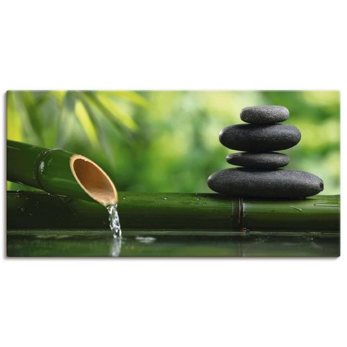 4059745928618 - Wandbild ARTLAND Bambusbrunnen und Zen-Stein Bilder Gr B H 40 cm x 20 cm Leinwandbild Zen Querformat 1 St grün Bild Leinwandbild Kunstdrucke Bilder als Alubild Leinwandbild Wandaufkleber oder Poster in versch Größen 4059745928618 - Wandbild ARTLAND Bambusbrunnen und Zen-Stein Bilder Gr B H 40 cm x 20 cm Leinwandbild Zen Querformat 1 St grün Bild Leinwandbild Kunstdrucke Bilder als Alubild Leinwandbild Wandaufkleber oder Poster in versch Größen