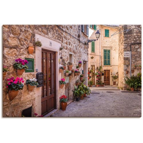 4062144744147 - Wandbild ARTLAND Altstadtgasse in Valldemossa Mallorca Bilder Gr B H 90 cm x 60 cm Leinwandbild Mallorca Querformat 1 St beige (naturfarben) Kunstdrucke als Alubild Leinwandbild Wandaufkleber oder Poster in versch Größen 4062144744147 - Wandbild ARTLAND Altstadtgasse in Valldemossa Mallorca Bilder Gr B H 90 cm x 60 cm Leinwandbild Mallorca Querformat 1 St beige (naturfarben) Kunstdrucke als Alubild Leinwandbild Wandaufkleber oder Poster in versch Größen