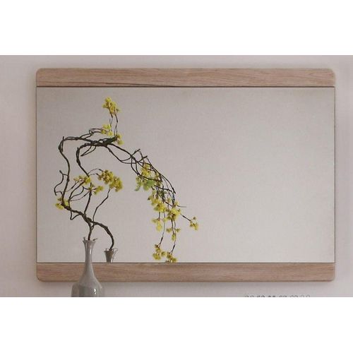 4068222094098 - Spiegel HOME AFFAIRE Modena braun (eichefarben) B90cm H64cm T2cm Glas Spiegel mit abgerundeten Ecken 4068222094098 - Spiegel HOME AFFAIRE Modena braun (eichefarben) B90cm H64cm T2cm Glas Spiegel mit abgerundeten Ecken