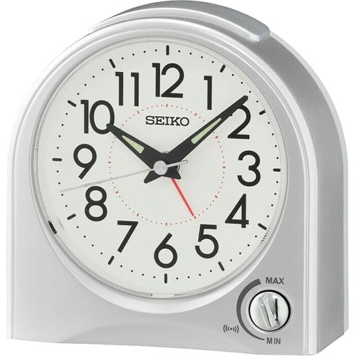 4517228840913 - Quarzwecker SEIKO silber (silberfarben) Wecker Wecker Reisewecker Piepalarm Schlafzimmer Geschenkidee 4517228840913 - Quarzwecker SEIKO silber (silberfarben) Wecker Wecker Reisewecker Piepalarm Schlafzimmer Geschenkidee
