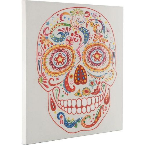 4056216463647 - Ölbild KAYOOM Totenkopf bunt (farbe bild(er) bunt) B90cm H90cm T38cm Acrylfarbe Leinen Bilder 90cm x 90cm 4056216463647 - Ölbild KAYOOM Totenkopf bunt (farbe bild(er) bunt) B90cm H90cm T38cm Acrylfarbe Leinen Bilder 90cm x 90cm