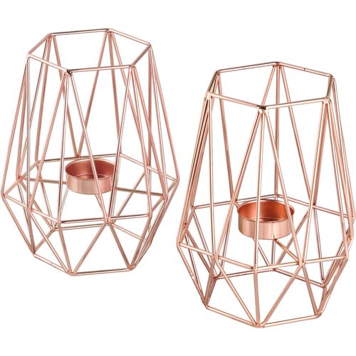 4260238066155 - Teelichthalter Vintage Big Weihnachtsdeko braun (kupferfarben) B95cm H17cm T95cm Ø95cm Eisen Kerzenhalter moderner Kerzenhalter aus Eisen geometrisches Design Höhe ca 17 cm 4260238066155 - Teelichthalter Vintage Big Weihnachtsdeko braun (kupferfarben) B95cm H17cm T95cm Ø95cm Eisen Kerzenhalter moderner Kerzenhalter aus Eisen geometrisches Design Höhe ca 17 cm