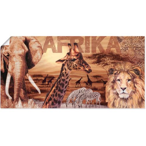 4055327297448 - Wandbild ARTLAND Afrika Bilder Gr B H 100 cm x 50 cm Poster Wildtiere 1 St braun Bild Poster Bilder als Alubild Leinwandbild Wandaufkleber oder in versch Größen 4055327297448 - Wandbild ARTLAND Afrika Bilder Gr B H 100 cm x 50 cm Poster Wildtiere 1 St braun Bild Poster Bilder als Alubild Leinwandbild Wandaufkleber oder in versch Größen