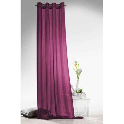 4005385140408 - Vorhang WECKBRODT Klara Gardinen Gr 245 cm Ösen 140 cm lila (beere) Ösen Gardine Ösenschal Gardine halbtransparent Wildseiten - Optik 4005385140408 - Vorhang WECKBRODT Klara Gardinen Gr 245 cm Ösen 140 cm lila (beere) Ösen Gardine Ösenschal Gardine halbtransparent Wildseiten - Optik