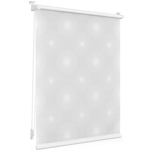 4250434156705 - Seitenzugrollo ORIGINAL Rollo Klemmfix ohne Bohren blickdicht - Ausbrenner Rollos Gr 150 cm stufenlos positionierbar 60 cm weiß (weiß sonne weiß) Kinder Kinderzimmer-Rollos 4250434156705 - Seitenzugrollo ORIGINAL Rollo Klemmfix ohne Bohren blickdicht - Ausbrenner Rollos Gr 150 cm stufenlos positionierbar 60 cm weiß (weiß sonne weiß) Kinder Kinderzimmer-Rollos