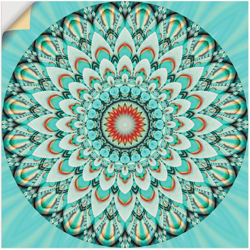 4059745800792 - Wandbild ARTLAND Mandala Integrität Bilder Gr B H 40 cm x 40 cm Wandaufkleber - Vinyl Muster quadratisch 1 St grün Bild Leinwandbild Kunstdrucke Bilder als Alubild Leinwandbild Wandaufkleber oder Poster in versch Größen 4059745800792 - Wandbild ARTLAND Mandala Integrität Bilder Gr B H 40 cm x 40 cm Wandaufkleber - Vinyl Muster quadratisch 1 St grün Bild Leinwandbild Kunstdrucke Bilder als Alubild Leinwandbild Wandaufkleber oder Poster in versch Größen