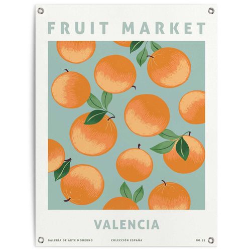 8714597638233 - Poster REINDERS Orangen orange (farbe bild(er) orange) B60cm H80cm T01cm Leinwand Bilder Outdoor für Garten oder Balkon 8714597638233 - Poster REINDERS Orangen orange (farbe bild(er) orange) B60cm H80cm T01cm Leinwand Bilder Outdoor für Garten oder Balkon