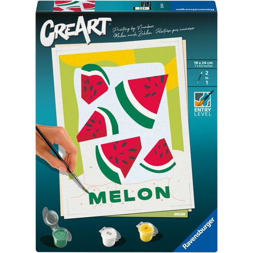 4005556255160 - Malen nach Zahlen RAVENSBURGER CreArt Melonen bunt Malvorlagen KinderB18cm H24cm für Erwachsene Made in Europe B18cm H24cm 4005556255160 - Malen nach Zahlen RAVENSBURGER CreArt Melonen bunt Malvorlagen KinderB18cm H24cm für Erwachsene Made in Europe B18cm H24cm