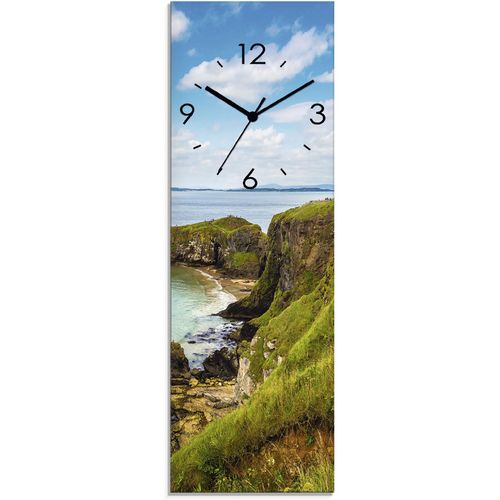 4062144286654 - Wanduhr ARTLAND Küstenweg in Carrick-a-Rede Wanduhren Gr B H T 20 cm x 60 cm x 18 cm Quarzuhr grün Wanduhren wahlweise mit Quarz- oder Funhuhrwerk lautlos ohne Tickgeräusche 4062144286654 - Wanduhr ARTLAND Küstenweg in Carrick-a-Rede Wanduhren Gr B H T 20 cm x 60 cm x 18 cm Quarzuhr grün Wanduhren wahlweise mit Quarz- oder Funhuhrwerk lautlos ohne Tickgeräusche