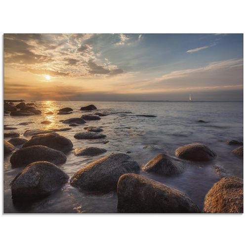4058661708045 - Glasbild ARTLAND Heimkehr am Abend Bilder Gr B H 60 cm x 45 cm Glasbild Gewässer Querformat 1 St goldfarben Bild Glasbild Glasbilder Bilder in verschiedenen Größen 4058661708045 - Glasbild ARTLAND Heimkehr am Abend Bilder Gr B H 60 cm x 45 cm Glasbild Gewässer Querformat 1 St goldfarben Bild Glasbild Glasbilder Bilder in verschiedenen Größen