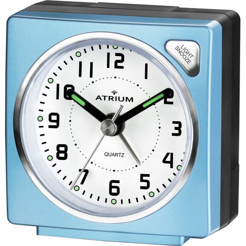 4037921027423 - Quarzwecker ATRIUM A903-15 blau (hellblau) Wecker Wecker Reisewecker Geschenkidee Schlafzimmer schleichende Senkunde 4037921027423 - Quarzwecker ATRIUM A903-15 blau (hellblau) Wecker Wecker Reisewecker Geschenkidee Schlafzimmer schleichende Senkunde