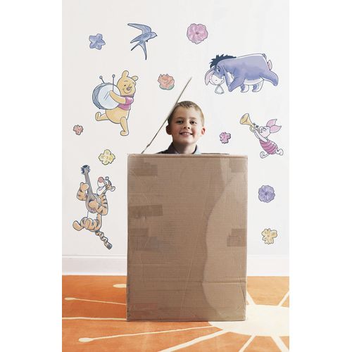 4036834345075 - Wandtattoo KOMAR Winnie the Pooh Rock-a-bye - Größe 50 x 70 cm bunt Disney-Blumen-Wald Folie Wandtattoos selbstklebend Wandsticker Kinderzimmer 4036834345075 - Wandtattoo KOMAR Winnie the Pooh Rock-a-bye - Größe 50 x 70 cm bunt Disney-Blumen-Wald Folie Wandtattoos selbstklebend Wandsticker Kinderzimmer