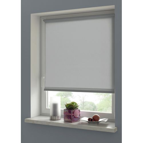 4003018370550 - Seitenzugrollo MY HOME Uni Klemmrollo Rollos Gr 150 cm einseitig verschiebbar 50 cm grau (hellgrau) Kinder Kinderzimmer-Rollos Schraubmontage möglich 4003018370550 - Seitenzugrollo MY HOME Uni Klemmrollo Rollos Gr 150 cm einseitig verschiebbar 50 cm grau (hellgrau) Kinder Kinderzimmer-Rollos Schraubmontage möglich