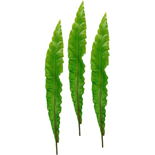 4019844791667 - Kunstpflanze IGEA Nestfarnblatt Kunstpflanzen Gr B H L 12 cm x 117 cm x 2 cm 3 St grün Künstliche Zimmerpflanzen Monstera Kunstzweig 3er Set 4019844791667 - Kunstpflanze IGEA Nestfarnblatt Kunstpflanzen Gr B H L 12 cm x 117 cm x 2 cm 3 St grün Künstliche Zimmerpflanzen Monstera Kunstzweig 3er Set