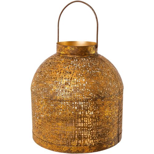 4064118999720 - Windlicht CREATIV DECO Weihnachtsdeko Kerzenhalter Gr H 2500 cm braun Windlichter Laternen mit mattem Finish 4064118999720 - Windlicht CREATIV DECO Weihnachtsdeko Kerzenhalter Gr H 2500 cm braun Windlichter Laternen mit mattem Finish