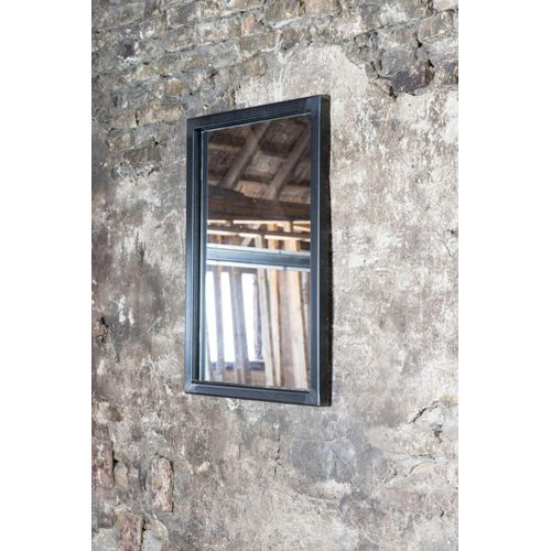 8712077099031 - Wandspiegel SENZA schwarz (industrie schwarz) B40cm H55cm T3cm Metall Spiegel Metall Breite 40 cm Horizontal und vertikal befestigbar 8712077099031 - Wandspiegel SENZA schwarz (industrie schwarz) B40cm H55cm T3cm Metall Spiegel Metall Breite 40 cm Horizontal und vertikal befestigbar