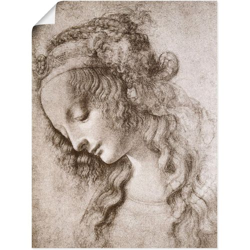 4055327664431 - Wandbild ARTLAND Studie des Kopfes der Maria Magdalena Bilder Gr B H 30 cm x 40 cm Poster Frau 1 St grau Bild Poster Bilder als Leinwandbild Wandaufkleber oder in versch Größen 4055327664431 - Wandbild ARTLAND Studie des Kopfes der Maria Magdalena Bilder Gr B H 30 cm x 40 cm Poster Frau 1 St grau Bild Poster Bilder als Leinwandbild Wandaufkleber oder in versch Größen