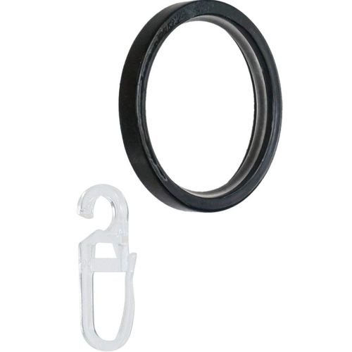 9002777104968 - Flachring GARESA Flachring mit Haken Gr 1 schwarz Ø20cm Gardinenbefestigungen 9002777104968 - Flachring GARESA Flachring mit Haken Gr 1 schwarz Ø20cm Gardinenbefestigungen