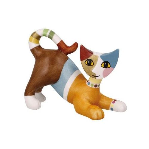 4005169362422 - Dekofigur GOEBEL Rosina Wachtmeister - Cat Milena bunt B45cm H65cm T9cm Biskuitporzellan Dekofiguren Sammelfigur Tierfigur 4005169362422 - Dekofigur GOEBEL Rosina Wachtmeister - Cat Milena bunt B45cm H65cm T9cm Biskuitporzellan Dekofiguren Sammelfigur Tierfigur