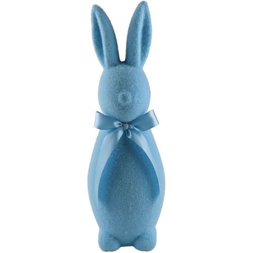 4056422143838 - Dekofigur AM DESIGN Hase mit Schleife blau B13cm H41cm T41cm Polyresin Dekofiguren Osterdeko in grün rosa oder blau 4056422143838 - Dekofigur AM DESIGN Hase mit Schleife blau B13cm H41cm T41cm Polyresin Dekofiguren Osterdeko in grün rosa oder blau
