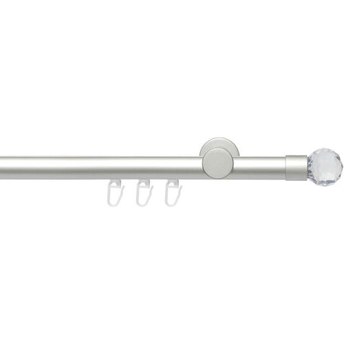 4016318374135 - Gardinenstange Innenlaufgarnitur 20 mm Power Facettkugel Gardinenstangen Gr L 240 cm Ø 2 mm 1 St 1 läufig grau (aluminiumfarben) Gardinenstange Komplett 4016318374135 - Gardinenstange Innenlaufgarnitur 20 mm Power Facettkugel Gardinenstangen Gr L 240 cm Ø 2 mm 1 St 1 läufig grau (aluminiumfarben) Gardinenstange Komplett