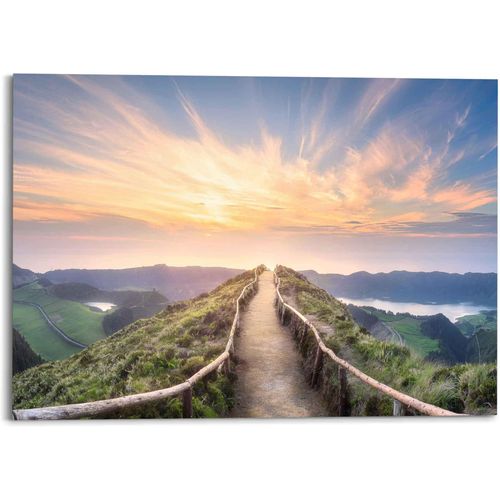 8714597615555 - Wandbild REINDERS Morgenröte Berge - Sonnenaufgang - Natur blau (farbe bild(er) blau) B140cm H100cm Holzwerkstoff Bilder 8714597615555 - Wandbild REINDERS Morgenröte Berge - Sonnenaufgang - Natur blau (farbe bild(er) blau) B140cm H100cm Holzwerkstoff Bilder