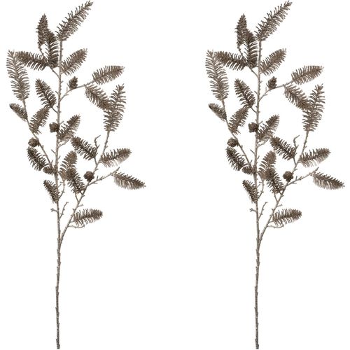 4064118970828 - Winterliche Kunstpflanze CREATIV GREEN Weihnachtsdeko Kunstpflanzen Gr B H 25 cm x 93 cm 2 St silberfarben Kunstpflanzen Zweig mit zahlreichen Tannenspitzen silber 2er-Set 4064118970828 - Winterliche Kunstpflanze CREATIV GREEN Weihnachtsdeko Kunstpflanzen Gr B H 25 cm x 93 cm 2 St silberfarben Kunstpflanzen Zweig mit zahlreichen Tannenspitzen silber 2er-Set