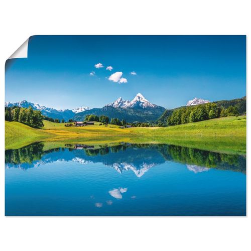 4057738317104 - Wandbild ARTLAND Landschaft in den Alpen Bilder Gr B H 60 cm x 45 cm Poster Berge Querformat 1 St blau Bild Leinwandbild Kunstdrucke Bilder als Alubild Leinwandbild Wandaufkleber oder Poster in versch Größen 4057738317104 - Wandbild ARTLAND Landschaft in den Alpen Bilder Gr B H 60 cm x 45 cm Poster Berge Querformat 1 St blau Bild Leinwandbild Kunstdrucke Bilder als Alubild Leinwandbild Wandaufkleber oder Poster in versch Größen