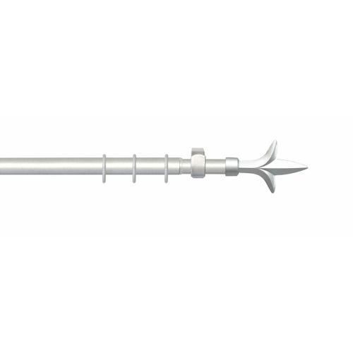 4016318032394 - Gardinenstange Sparta Gardinenstangen Gr L 130 cm - 240 cm Ø 20 mm 1 läufig silberfarben (mattsilberfarben) Gardinenstangen Wandmontage 4016318032394 - Gardinenstange Sparta Gardinenstangen Gr L 130 cm - 240 cm Ø 20 mm 1 läufig silberfarben (mattsilberfarben) Gardinenstangen Wandmontage
