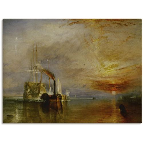 4055327690843 - Wandbild ARTLAND Die Temeraire an ihrem Ankerplatz Bilder Gr B H 80 cm x 60 cm Leinwandbild Gewässer 1 St orange Bild Poster Bilder als Leinwandbild Wandaufkleber oder in versch Größen 4055327690843 - Wandbild ARTLAND Die Temeraire an ihrem Ankerplatz Bilder Gr B H 80 cm x 60 cm Leinwandbild Gewässer 1 St orange Bild Poster Bilder als Leinwandbild Wandaufkleber oder in versch Größen