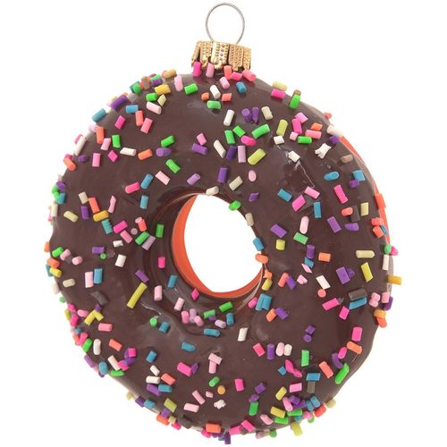 0024762244014 - Christbaumschmuck KREBS GLAS LAUSCHA Amerikanischer Donut Braun 85cm braun B9cm H7cm T14cm Glas Weihnachtsbaumschmuck Christbaumschmuck aus Glas mundgeblasen handgefertigt Figur 0024762244014 - Christbaumschmuck KREBS GLAS LAUSCHA Amerikanischer Donut Braun 85cm braun B9cm H7cm T14cm Glas Weihnachtsbaumschmuck Christbaumschmuck aus Glas mundgeblasen handgefertigt Figur