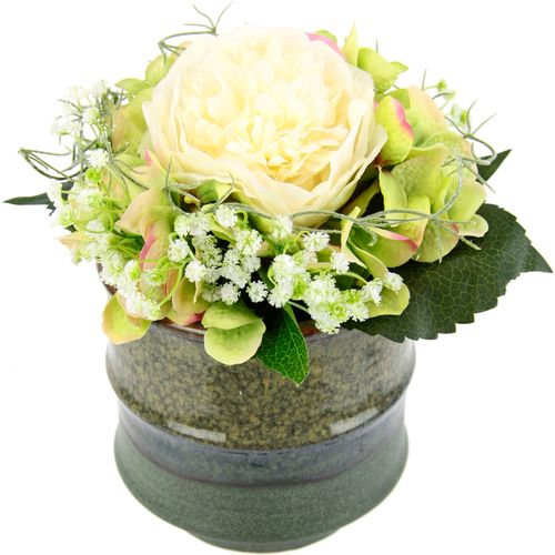 4019844796846 - Kunstblume IGEA Päonie Kunstpflanzen Gr B H L 22 cm x 25 cm x 22 cm 1 St beige (creme) Weitere Weihnachtsdeko Hortensie mit Schleierkraut im Topf aus Keramik Bauernrose 4019844796846 - Kunstblume IGEA Päonie Kunstpflanzen Gr B H L 22 cm x 25 cm x 22 cm 1 St beige (creme) Weitere Weihnachtsdeko Hortensie mit Schleierkraut im Topf aus Keramik Bauernrose
