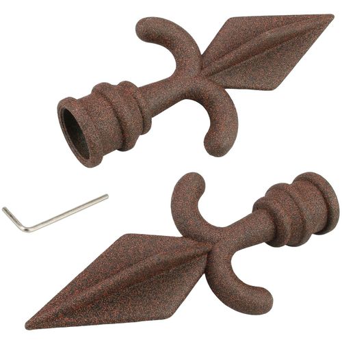 4016318265815 - Gardinenstangen-Endstück Amor Gr 1 braun (rostbraun) H52cm L11cm Ø16cm Gardinenstangenendstücke für Gardinenstangen Ø 16 mm 4016318265815 - Gardinenstangen-Endstück Amor Gr 1 braun (rostbraun) H52cm L11cm Ø16cm Gardinenstangenendstücke für Gardinenstangen Ø 16 mm