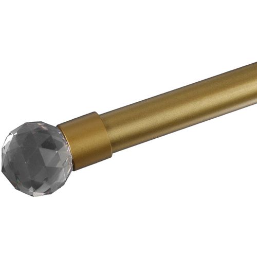 4016318250095 - Gardinenstangen-Endstück Power grau (messingfarben) Ø35cm Gardinenstangenendstücke für Gardinenstangen Ø 20 mm